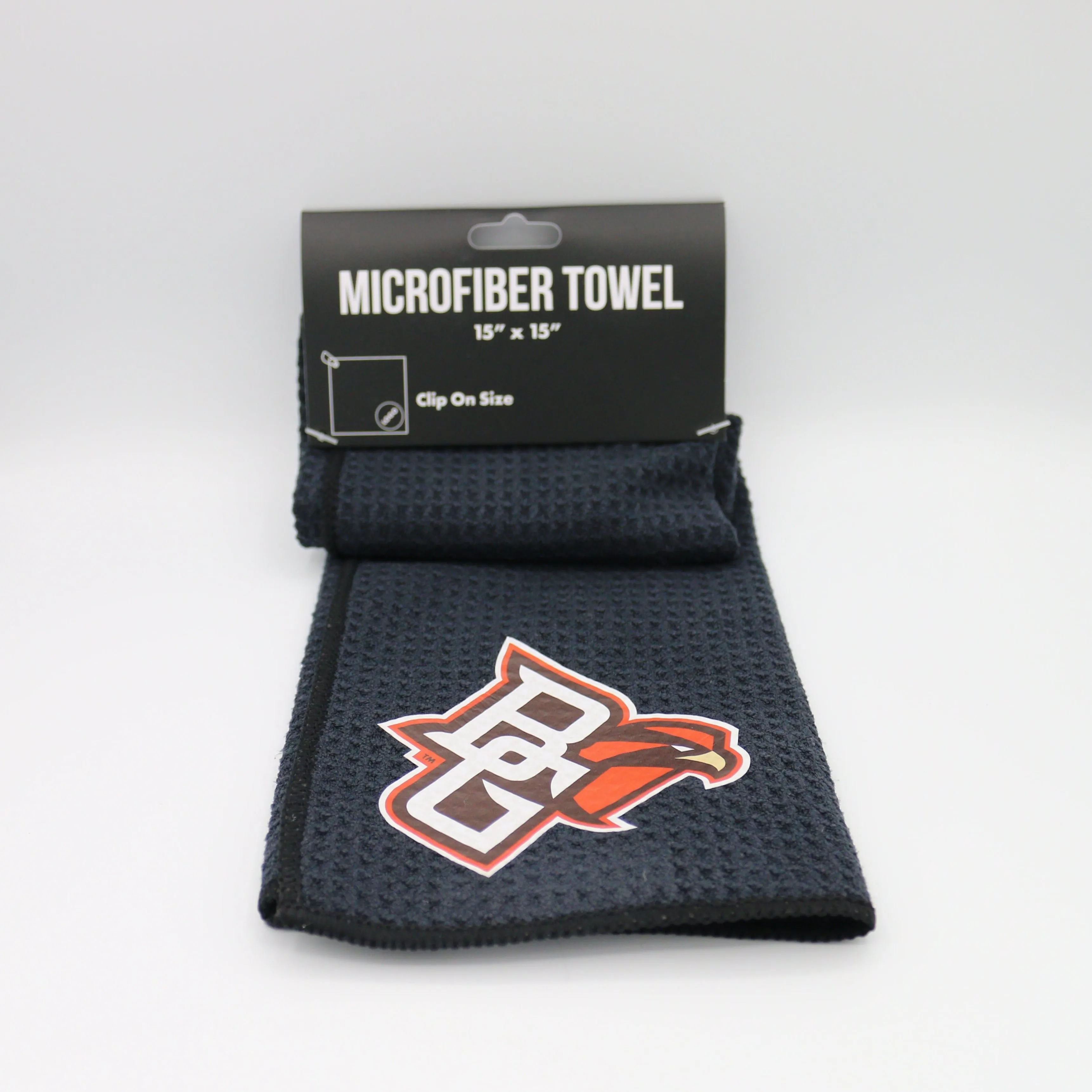 BGSU Golf 15"x15" Microfiber Towel