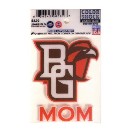 BGSU Peekaboo Mom Static Cling