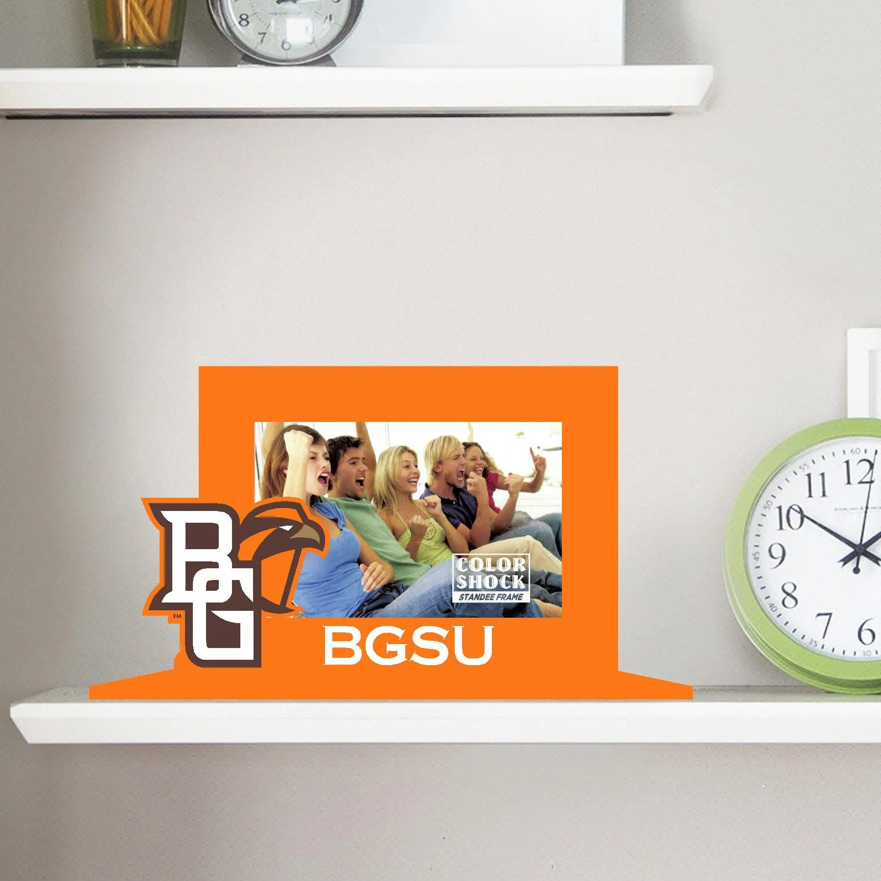 BGSU Standee Frame with Peekaboo Falcon