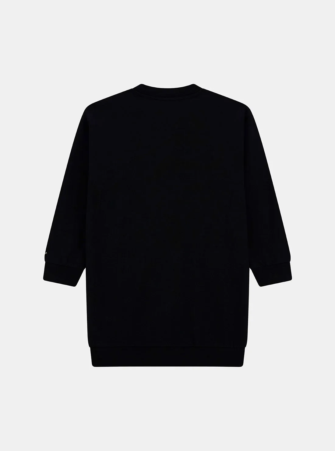 Black French Terry Dress (7-16) Guess