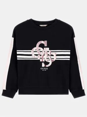 Black Long Sleeve Jumper (7-16) Guess