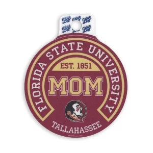 Blue 84 Florida State University Mom Circle Decal