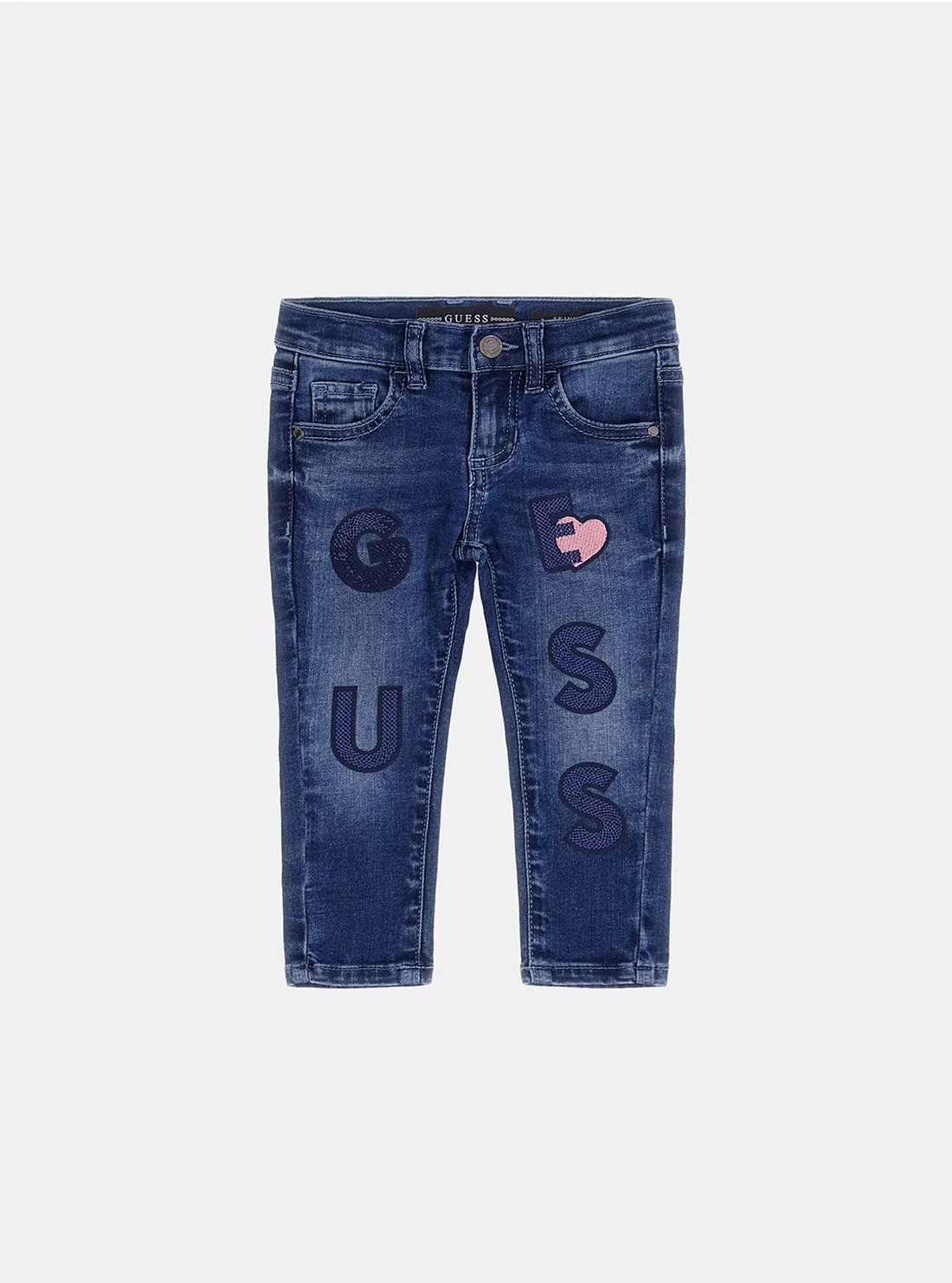 Blue Denim Skinny Pants (2-7) Guess