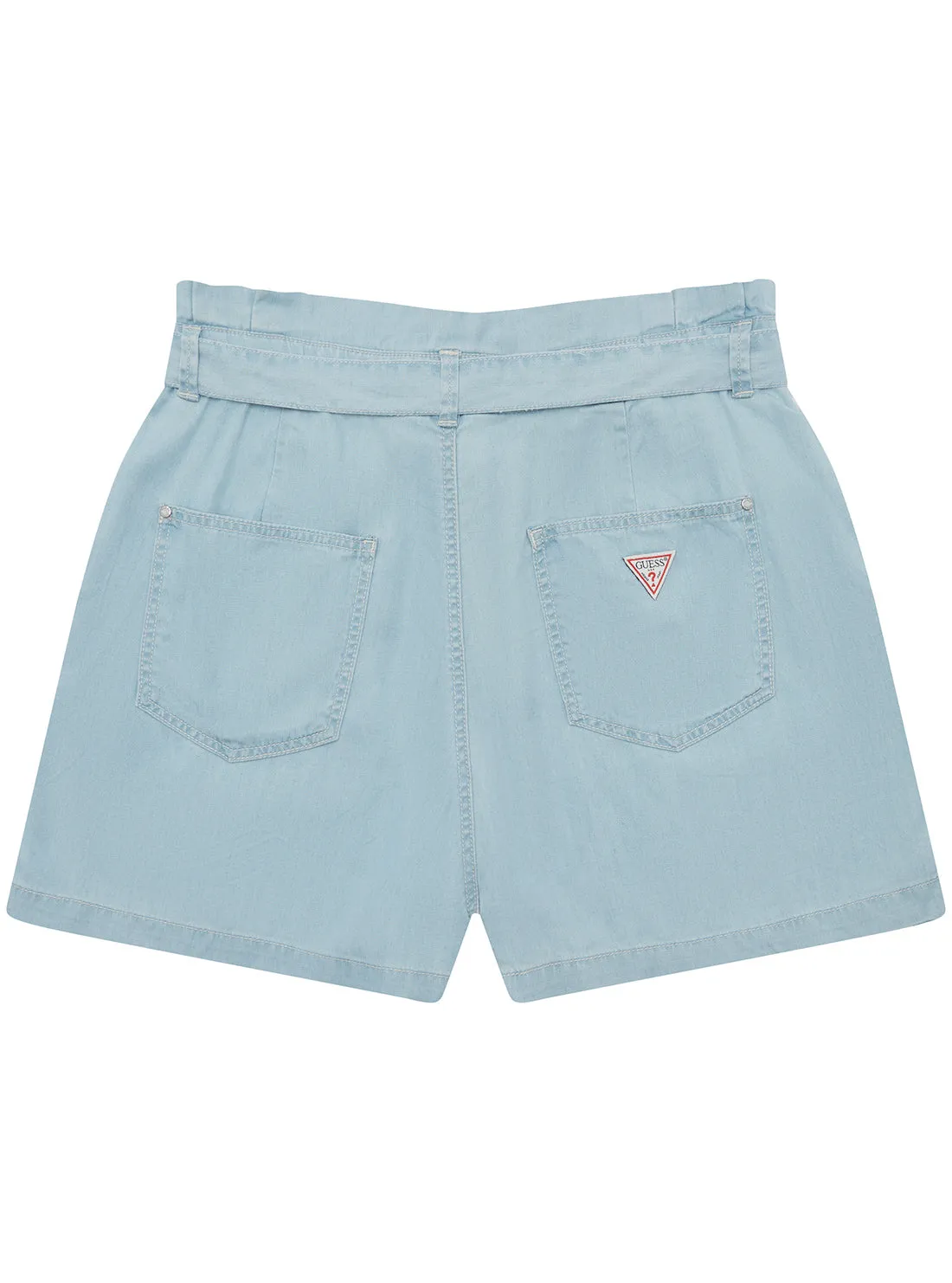 Blue Tencel Indi Shorts (2-7) Guess