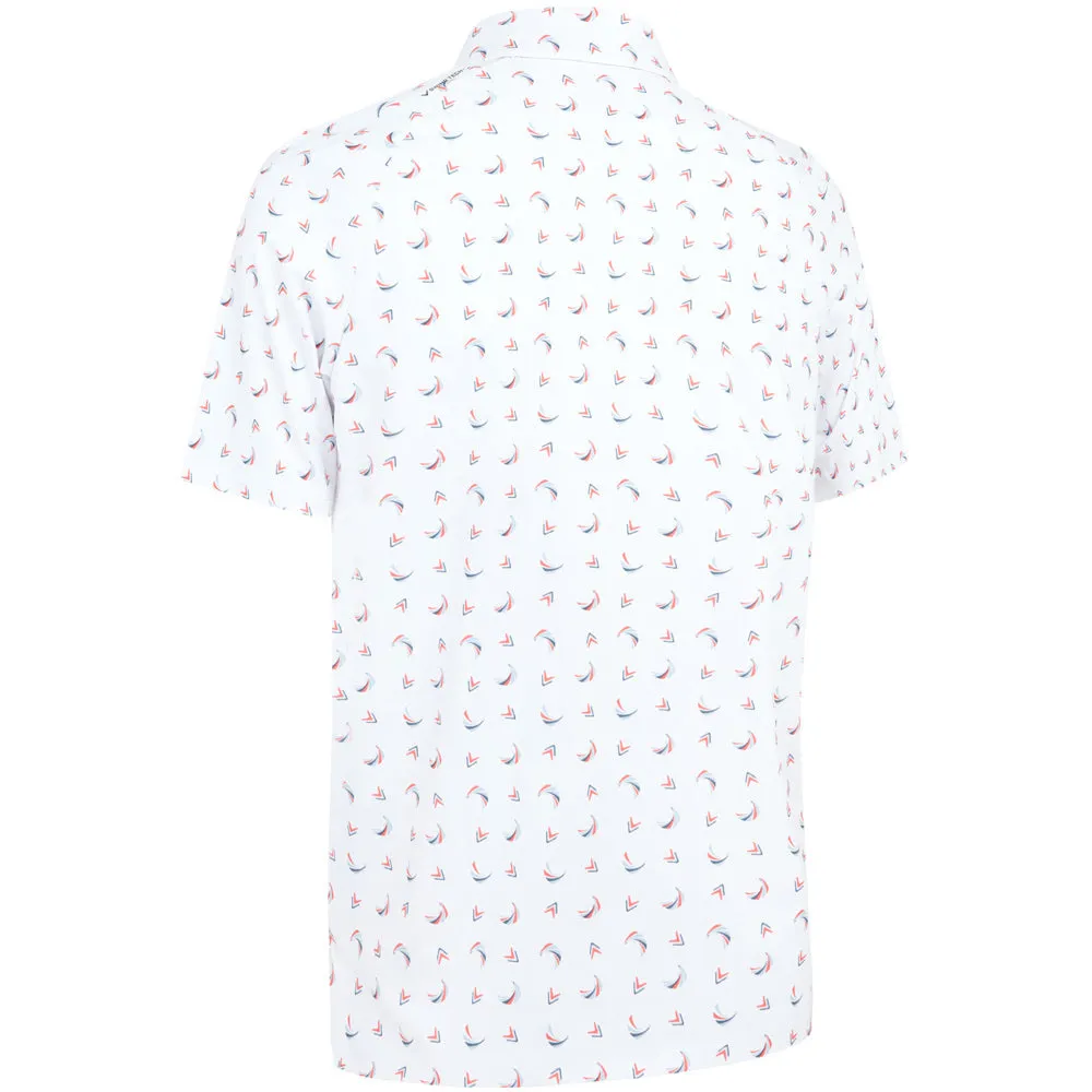 Callaway Swing Chev Polo Shirt - Bright White