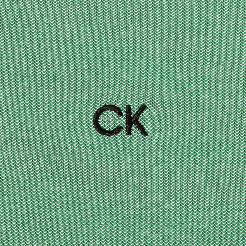 Calvin Klein Uni Polo Shirt - Green