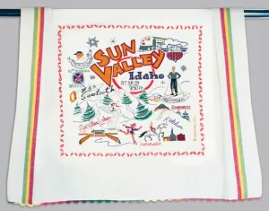 Catstudio Ski Sun Valley Dishtowel