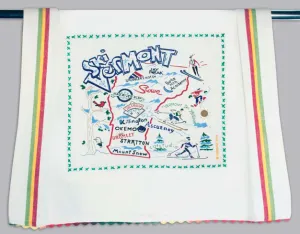 Catstudio Ski Vermont Dishtowel
