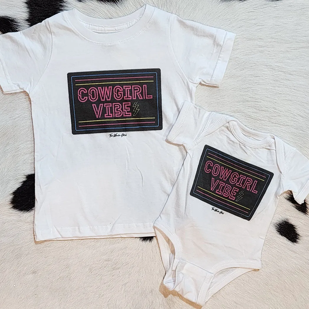 Cowgirl Vibes Tee/Onesie