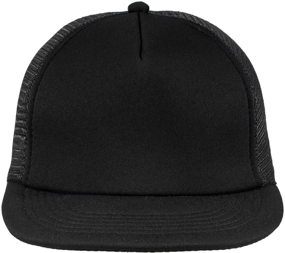 District Flat Bill Snapback Trucker Cap