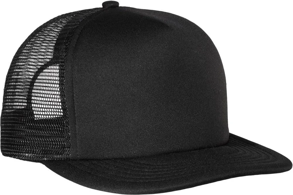 District Flat Bill Snapback Trucker Cap
