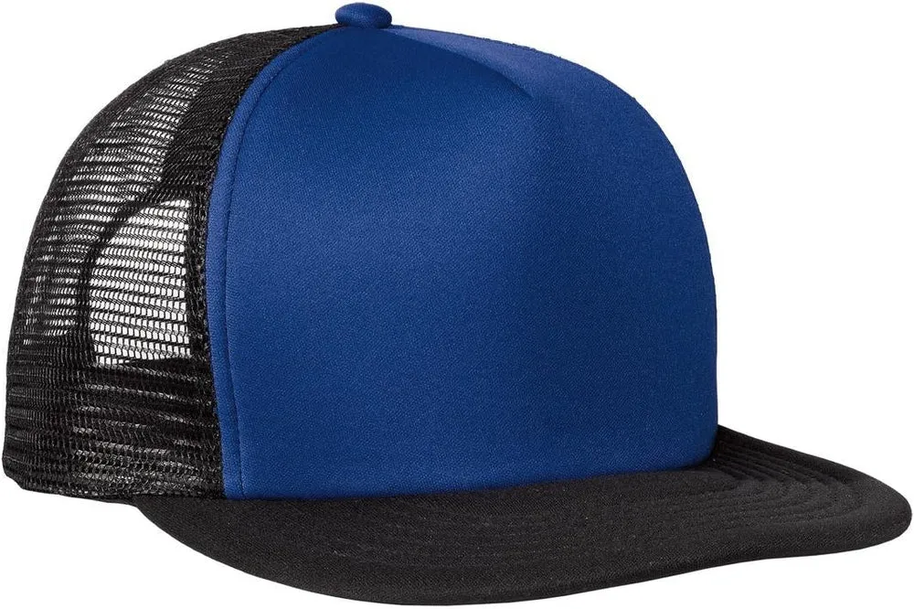 District Flat Bill Snapback Trucker Cap