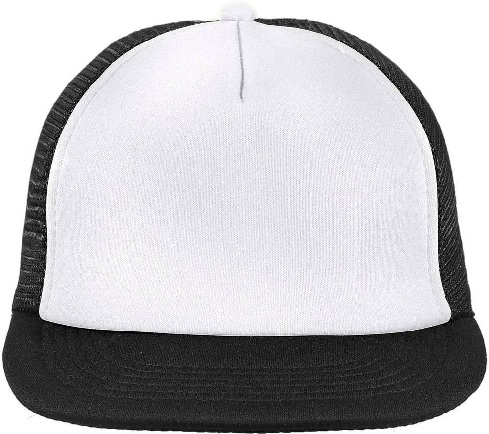 District Flat Bill Snapback Trucker Cap