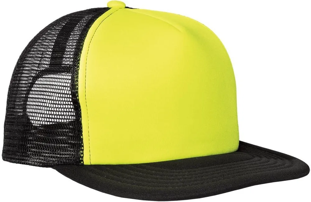District Flat Bill Snapback Trucker Cap