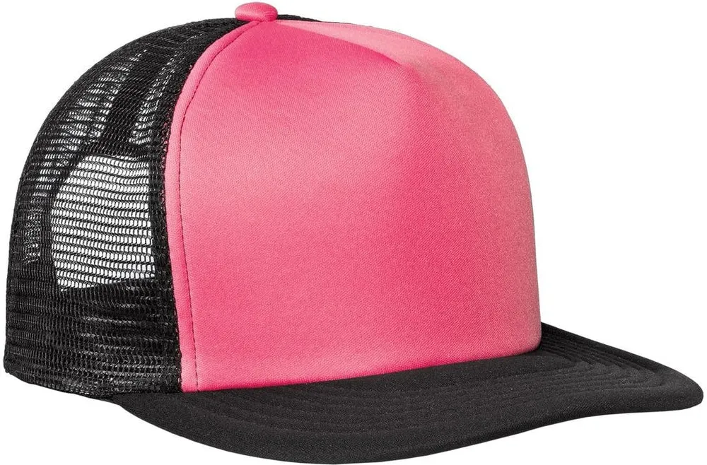 District Flat Bill Snapback Trucker Cap