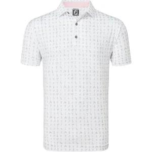 FootJoy The 19th Hole Lisle Polo Shirt - White
