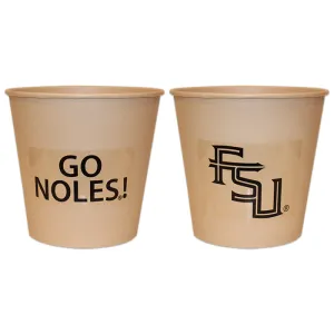 FSU Go Noles 2pk Disposable Chip Buckets - Beige