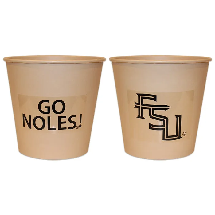 FSU Go Noles 2pk Disposable Chip Buckets - Beige