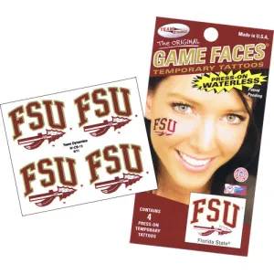 FSU/Spear Logo Waterless Tattoos