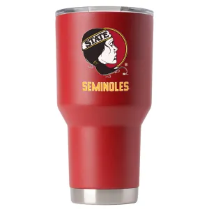 Gametime Sidekicks Vault Lady Seminole Logo/Seminoles 30oz Stainless Steel Insulated Tumbler - Garnet