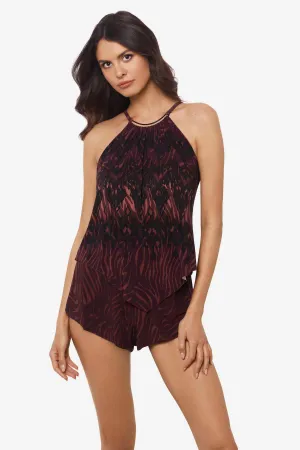 Goldie Romper in Zabra