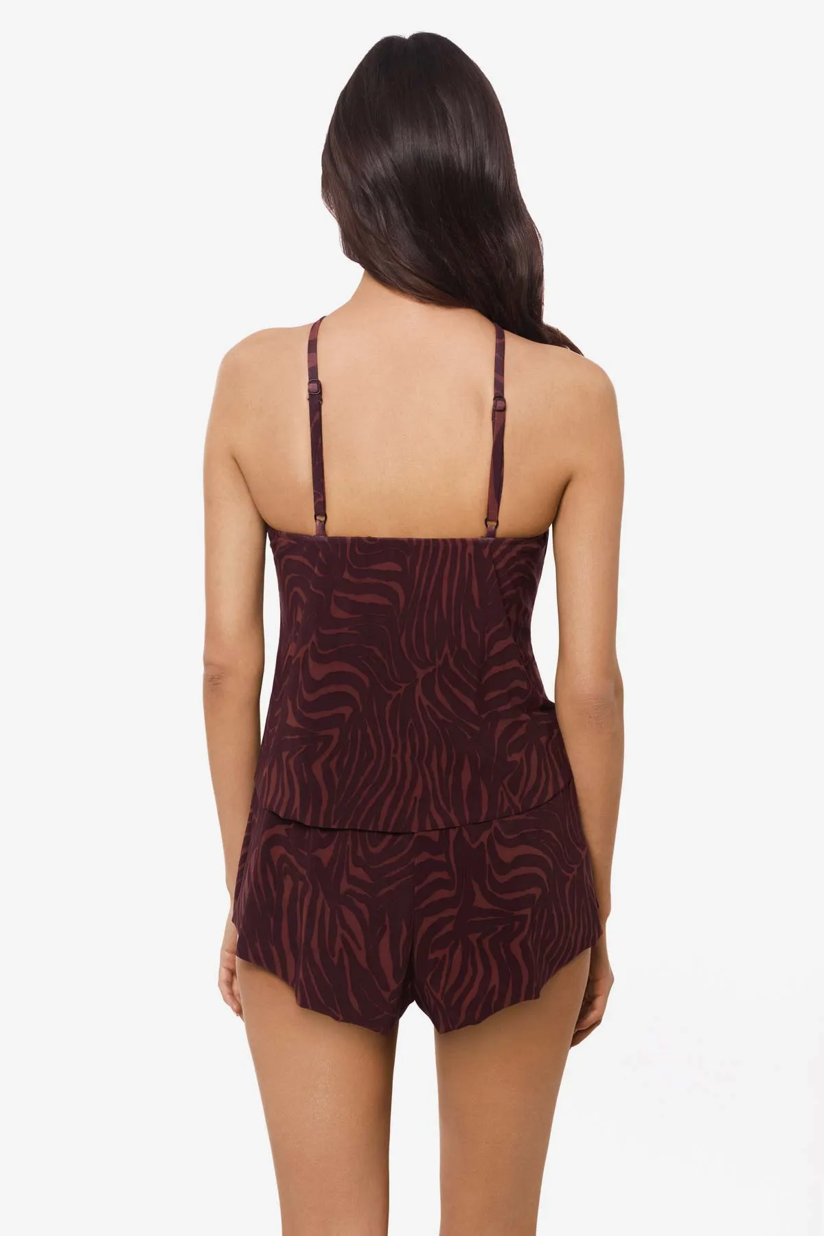 Goldie Romper in Zabra