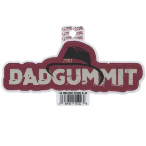 Image One Dadgummit Decal - Garnet