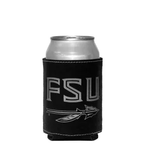Jardine FSU Spear Faux Leather Can Hugger - Black