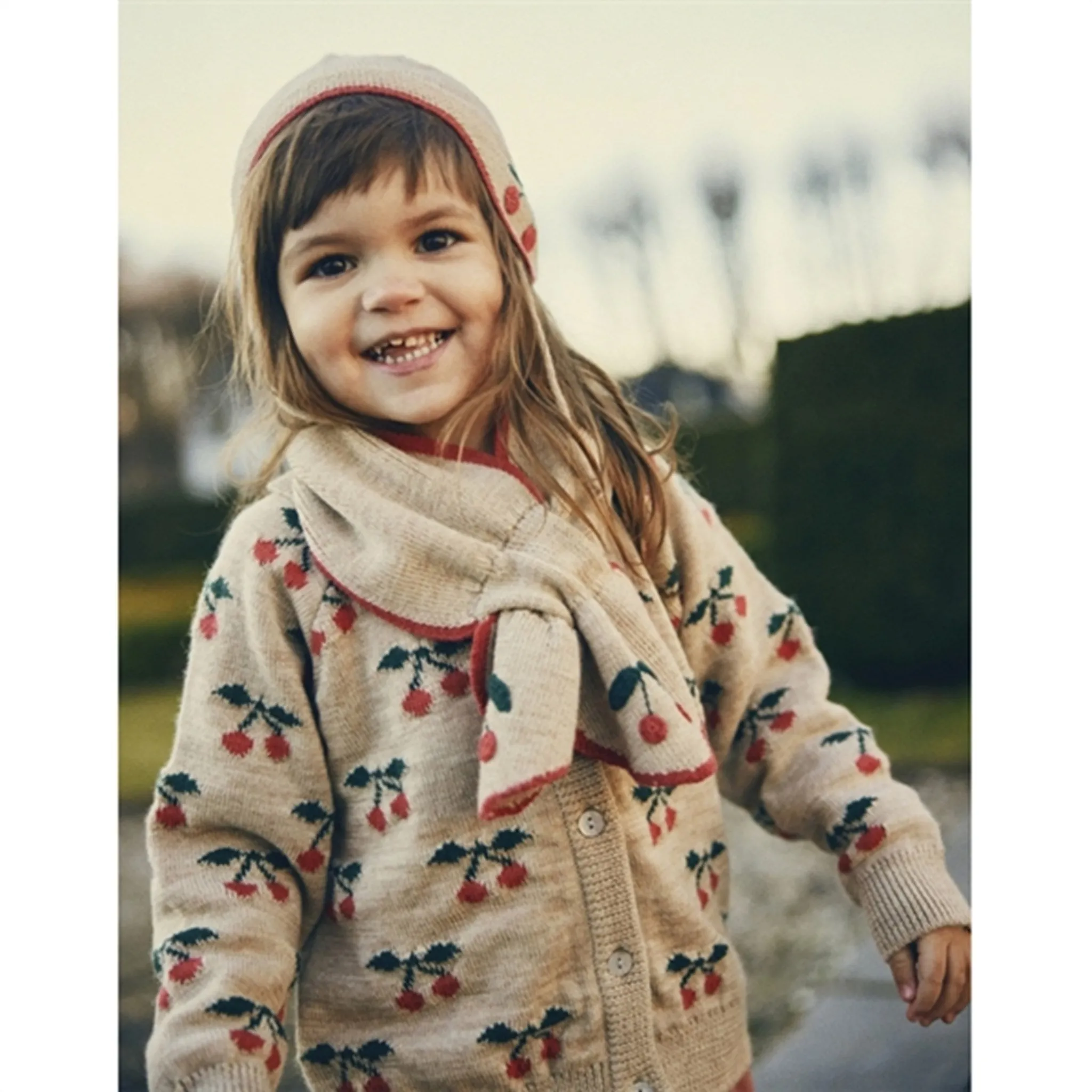 Konges Sljd Beige Melange Sonja Knit Hat