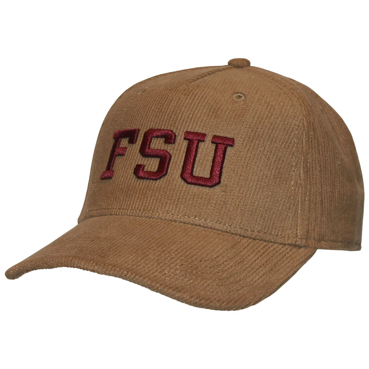 Legacy FSU Adjustable Corduroy Cap - Khaki