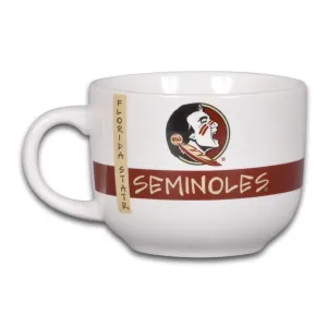 Magnolia Lane Florida State Unconquered Spear Design Soup Mug