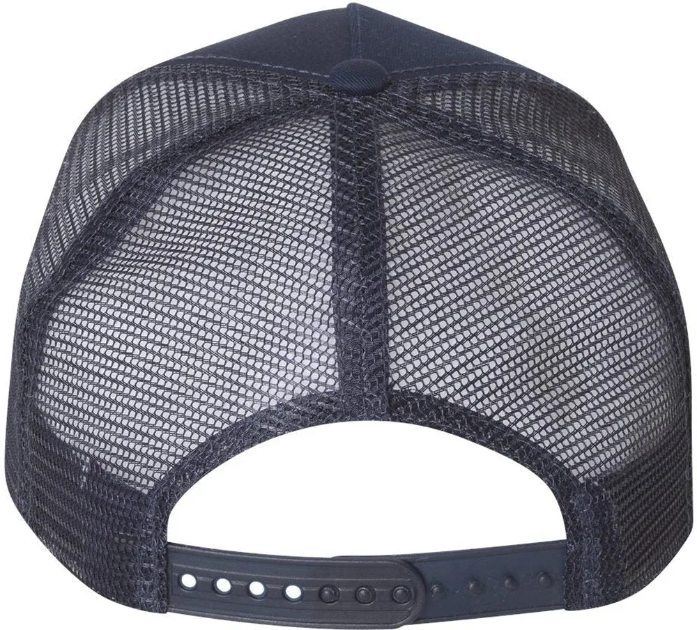Mega Cap Recycled PET Mesh-Back Trucker Cap