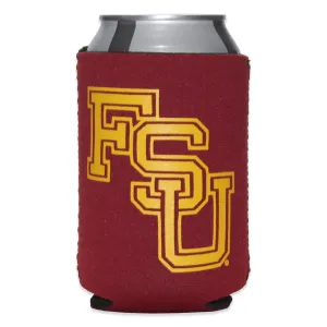 Neil Enterprises Vault Stacked FSU Logo Can Cooler - Garnet