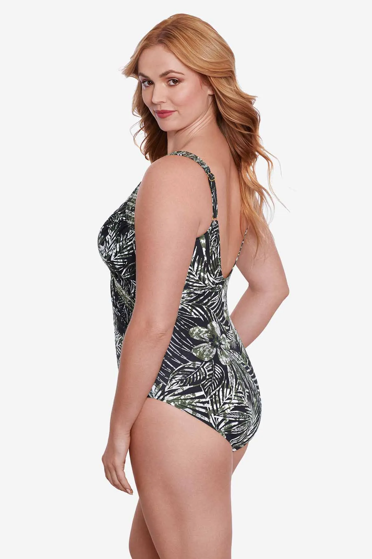 Plus Size Sanibel One Piece in Zahara