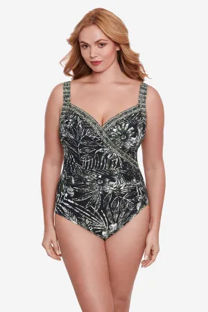 Plus Size Sanibel One Piece in Zahara