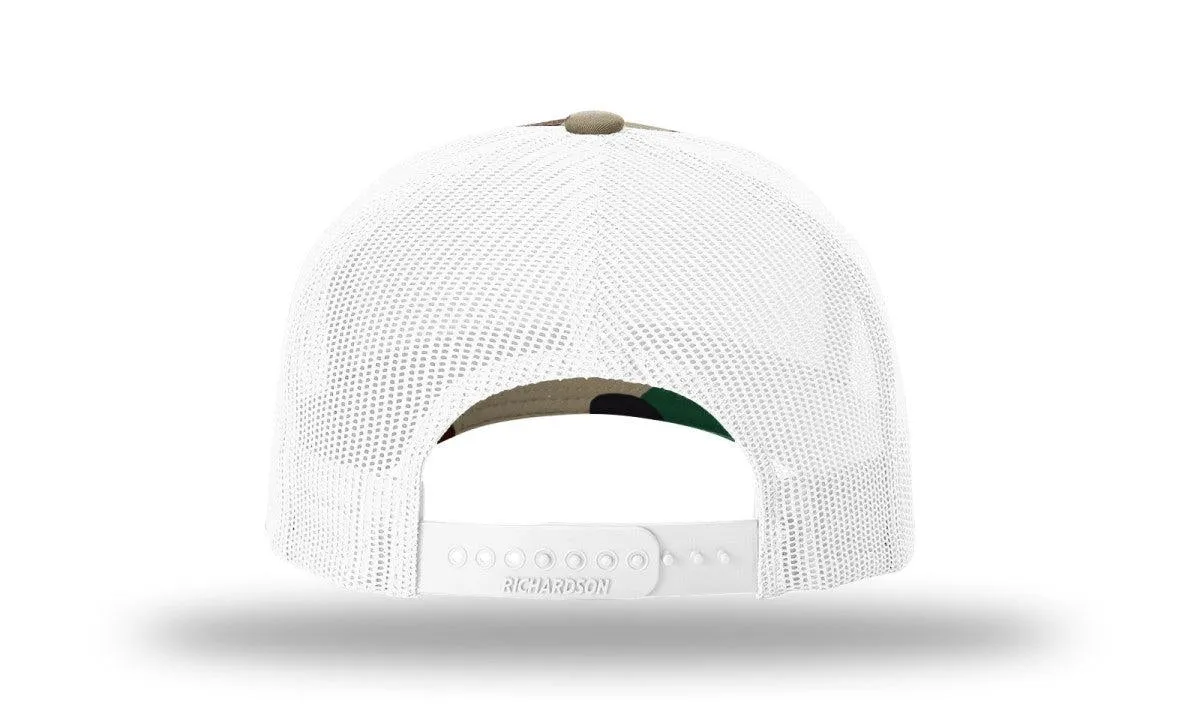 Richardson Printed Five Panel Trucker