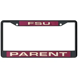Rico FSU Parent Acrylic Tag Frame - Black