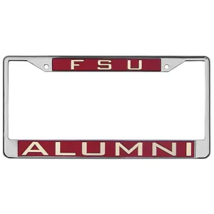 Rico FSU/Alumni Acrylic Tag Frame - Chrome