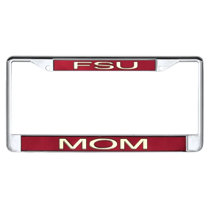 Rico FSU/Mom Acrylic Tag Frame - Chrome