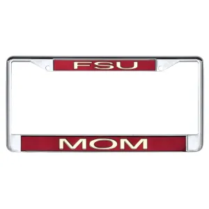 Rico FSU/Mom Acrylic Tag Frame - Chrome