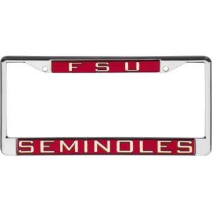 Rico FSU/Seminoles Acrylic Tag Frame - Chrome