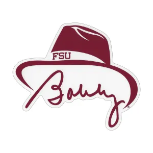 SDS Bowden Hat Decal - Garnet