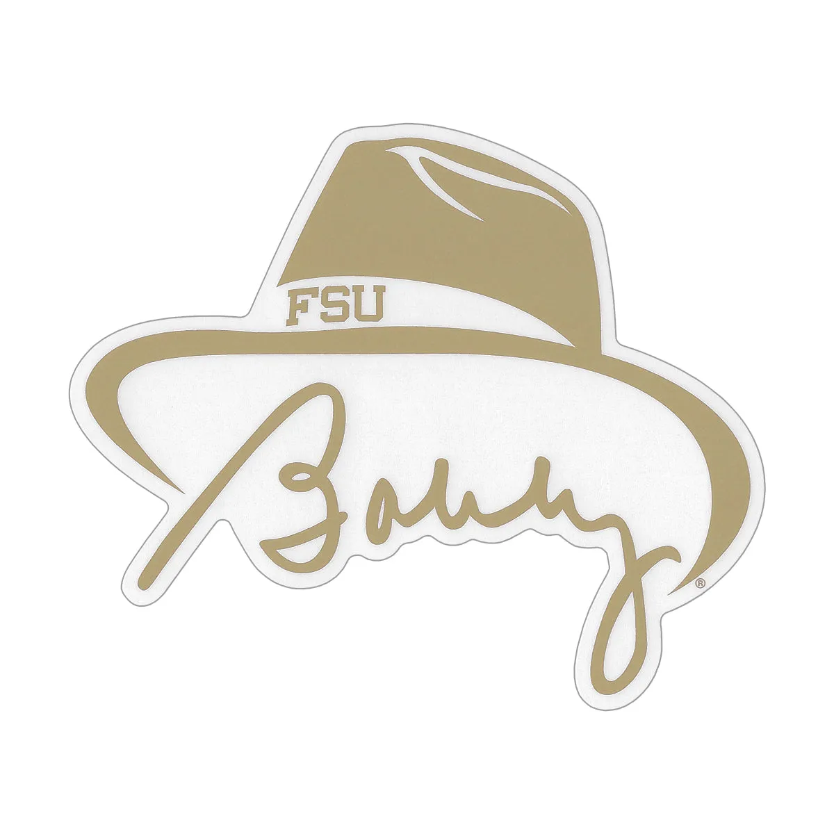 SDS Bowden Hat Decal - Gold