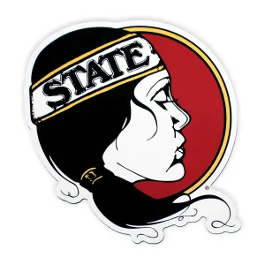 SDS Design Vault Lady Seminole Logo Magnet
