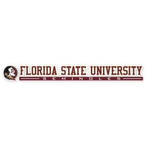 SDS Florida State University Seminoles 20 inch Strip Decal