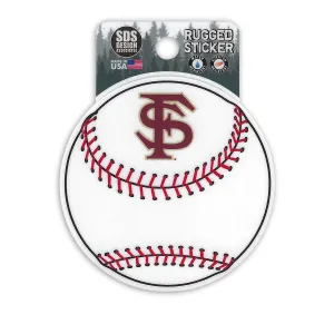 SDS Interlocking FS Baseball 3.5" Rugged Decal