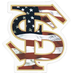 SDS Patriotic American Flag FS Logo Magnet