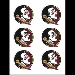 SDS Seminole Logo Decal 6pk