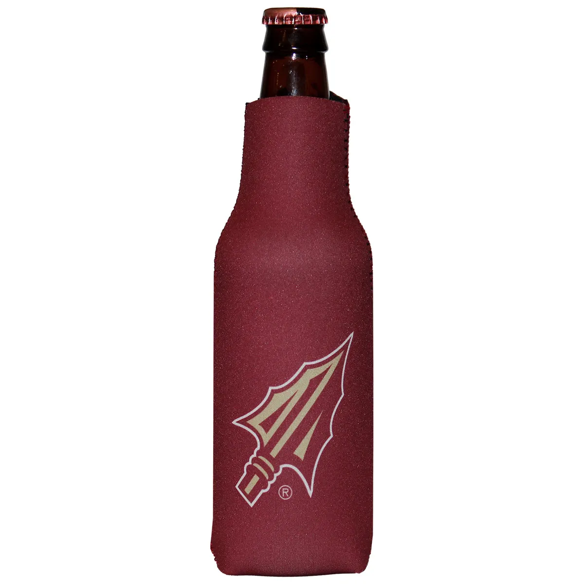 Sewing Concepts Arrowhead Logo Bottle Cooler - Garnet