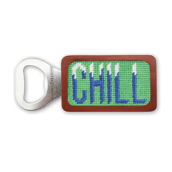 Smathers & Branson Chill Needlepoint Bottle Opener - Mint